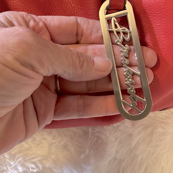 B. Makowsky Red leather Hobo Bag Excellent Condition. - Picture 2 of 11